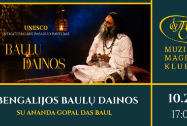 Bengalijos Baulų dainos su Ananda Gopal Das Baul - Event image