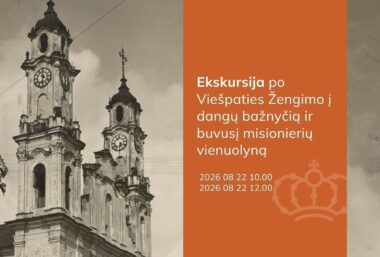 Ekskursija po Viešpaties Žengimo į dangų bažnyčią ir buvusį misionierių vienuolyną - Event image