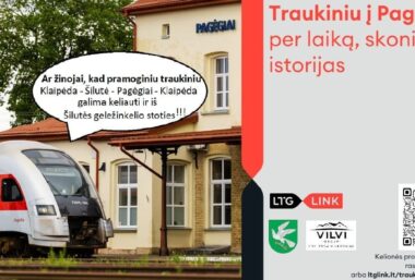 Ekskursija pramoginiu traukiniu per Mažąją Lietuvą pagal individualią programą Klaipėda – Šilutė – Pagėgiai – Klaipėda - Event image