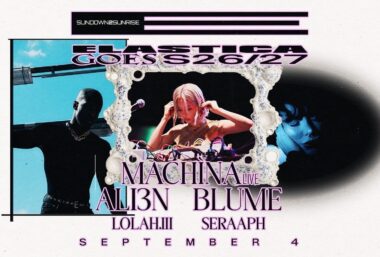 ELASTICA GOES S26/27: MACHÌNA ❚ ALI3N ❚ BLUME ❚ LOLAH.III ❚ SERAAPH - Event image