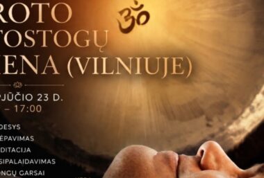Proto atostogų diena. Veda Vyrenijus. - Event image