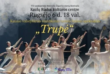 Kauno valstybinio muzikinio teatro baleto spektaklis „Trupė“ - Event image