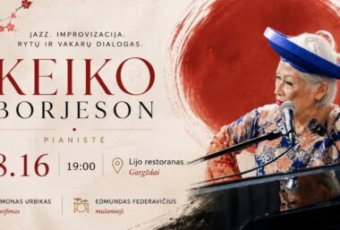 Keiko Borjeson trio „Tekančios saulės improvizacija“ - Event image