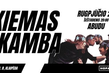 Kiemas skamba: Abudu - Event image