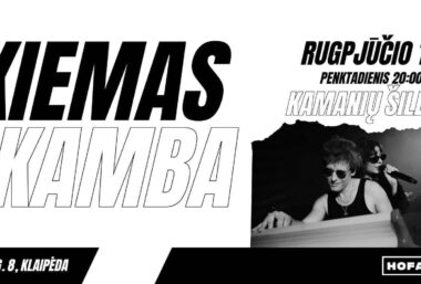 Kiemas skamba: Kamanių šilelis - Event image