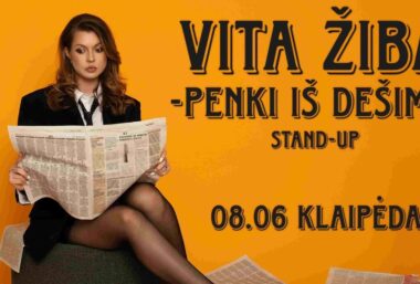 KLAIPĖDA | VITA ŽIBA STAND-UP “5 iš 10” - Event image