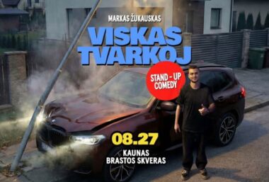 Markas Žukauskas “Viskas Tvarkoj” Stand up Kaunas - Event image