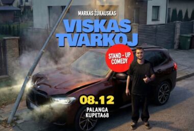 Markas Žukauskas “Viskas Tvarkoj” Stand up Palanga - Event image