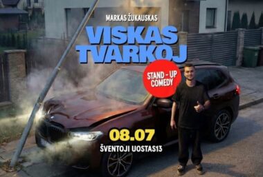 Markas Žukauskas “Viskas Tvarkoj” Stand up Šventoji - Event image