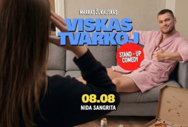 Markas Žukauskas “Viskas Tvarkoj” Stand up Nida - Event image