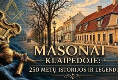 Masonai Klaipėdoje: 250 metų istorijos ir legendų - Event image