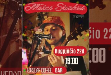 MATAS STONKUS – KONCERTAS (08.22) - Event image