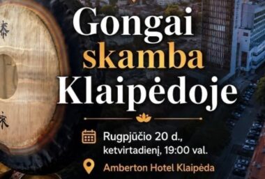 Gongai Klaipėdoje. Veda Vyrenijus. - Event image