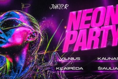 Moksleivių NEON PARTY! Klaipėda - Event image