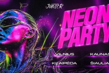 Moksleivių NEON PARTY! Vilnius - Event image