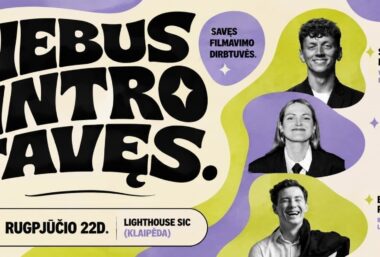 NEBUS ANTRO TAVĘS. Savęs filmavimo dirbtuvės + mėnesio palaikymas - Event image