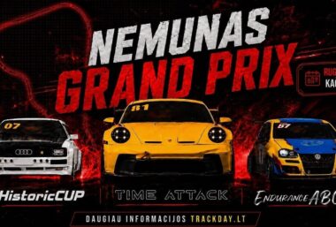 Nemunas GRANDPRIX – didžiosios automobilių lenktynės - Event image