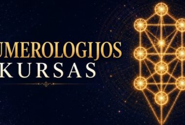 Numerologijos kursas (apjungiantis tradicinę, Sefirot ir šumerų numerologiją) - Event image