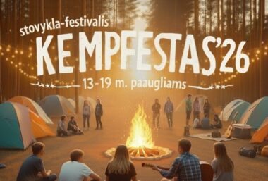 Paauglių stovykla-festivalis „KEMPFESTAS’26“ - Event image