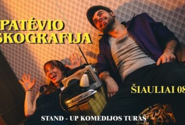 PATĖVIO DISKOGRAFIJA | Stand Up Pasirodymas | ŠIAULIAI - Event image
