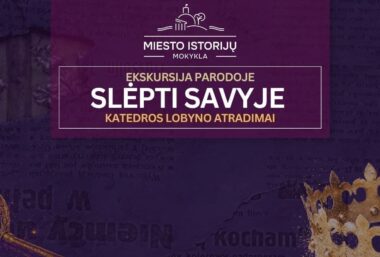 Slėpti savyje: dieviški ir karališki lobiai. Ekskursija parodoje Vilniuje - Event image