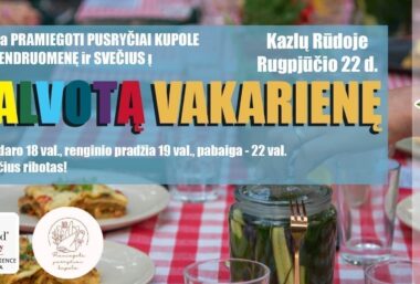 Spalvota Vakarienė Kazlų Rūdoje – 2026.08.22 - Event image