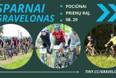 Sparnai gravelonas 08.29 - Event image