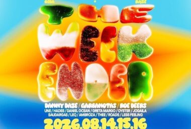 THE WEEKENDER 2026 | DANNY DAZE ~ ROE DEERS ~ GARBANOTAS ~ Une ~ Hades ~ Daniel Ocean ~ Jogaila ~ Greta Margo ~ Oyster ~ Saudargas ~ Leq ~ Ambroza ~ Thee ~ Less Feeling ~ Roads - Event image