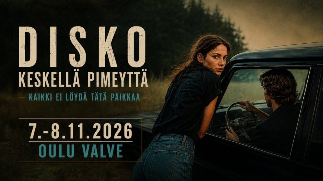 DISKO KESKELLÄ PIMEYTTÄ - Event image 3