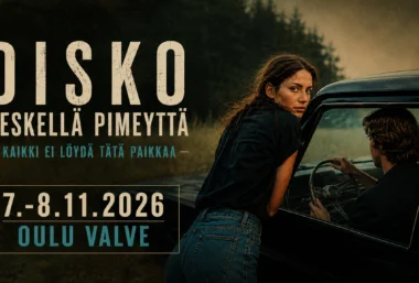 DISKO KESKELLÄ PIMEYTTÄ - Renginio paveikslėlis