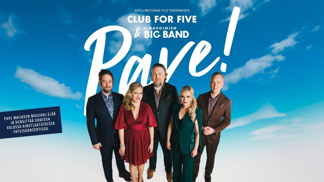 Club for Five ja Ilmavoimien Big Band: Pave! - Event image 3