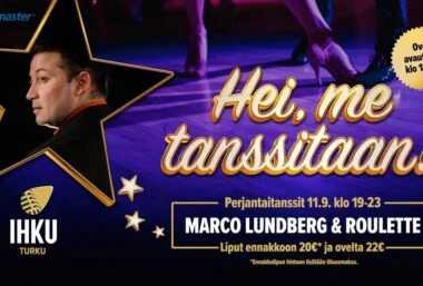 Perjantaitanssit: Marco Lundberg & Roulette - Event image