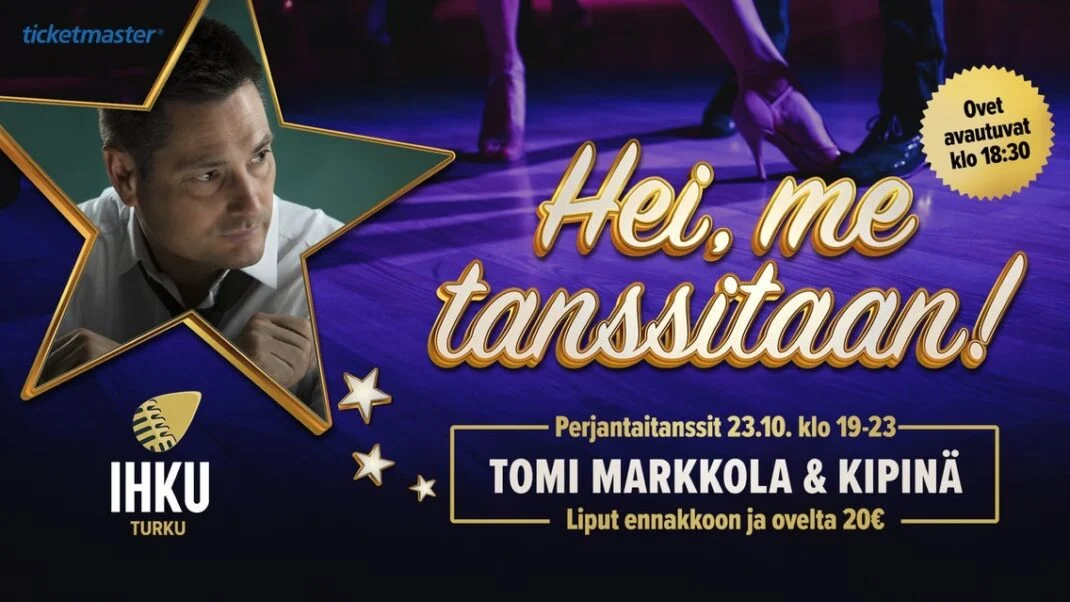 Perjantaitanssit: Tomi Markkola & Kipinä - Event image 2