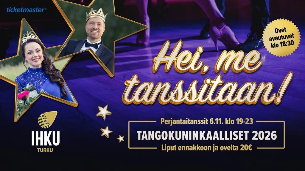 Perjantaitanssit: Tangokuninkaalliset 2026 - Event image 3