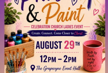 PRAISE AND PAINT Celebration Church Ladies Event - Event image