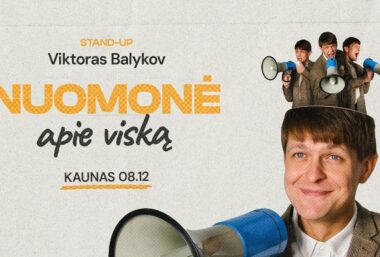 Viktoras Balykov: Nuomonė Apie Viską! Stand-up II KAUNAS - Event image
