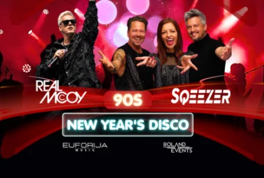 REAL MCCOY x SQEEZER: 90’s NEW YEAR’S DISCO - Renginio paveikslėlis