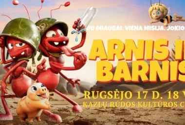 Animacinė komedija visai šeimai ARNIS IR BARNIS - Event image