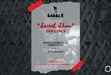 Babble Dinner Club | Secret Show | 09.12 - Event image