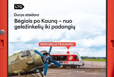 Bėgiais po Kauną. Ekskursija traukiniu – nuo geležinkelių iki padangių - Event image