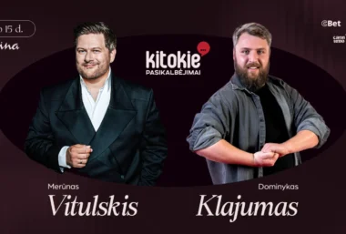 ”Kitokie pasikalbėjimai” su Dominyku Klajumu - Zdjęcie wydarzenia