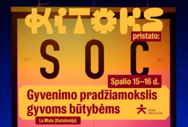 KITOKS pristato: GYVENIMO PRADŽIAMOKSLIS GYVOMS BŪTYBĖMS | La Mula (Katalonija) - Event image