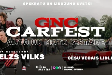 GNC Carfest – Spēkratu un lidojumu svētki - Veranstaltungsbild