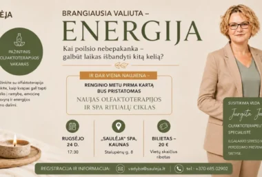 BRANGIAUSIA VALIUTA – ENERGIJA | Pažintinis olfaktoterapijos vakaras - イベント画像