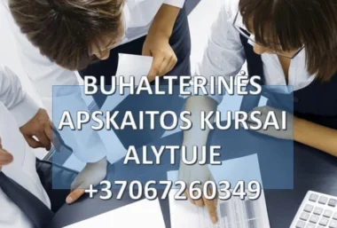 BUHALTERINĖS APSKAITOS KURSAI ALYTUJE PROFESINĖ BUHALTERIO – APSKAITININKO KOMPETENCIJA - Veranstaltungsbild