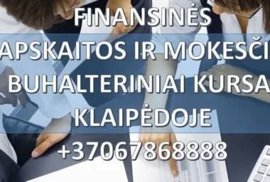 BUHALTERINĖS APSKAITOS KURSAI KLAIPĖDOJE - Renginio paveikslėlis