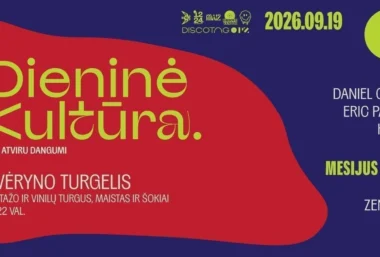 DIENINĖ KULTŪRA | ŽVĖRYNAS, VILNIUS - Renginio paveikslėlis