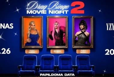 DRAG BINGO MOVIE NIGHT 2 (Šeštadienis) - Renginio paveikslėlis