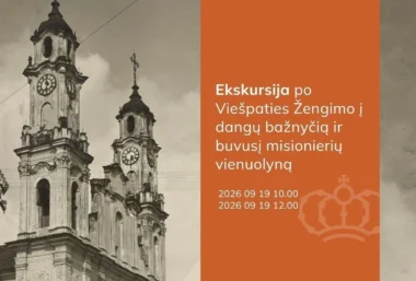 Ekskursija po Viešpaties Žengimo į dangų bažnyčią ir buvusį misionierių vienuolyną - Event image