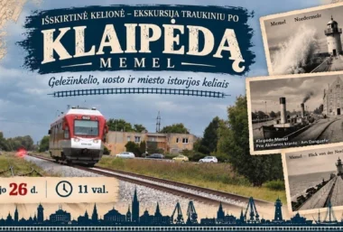 Išskirtinė kelionė – ekskursija traukiniu po Klaipėdą - Renginio paveikslėlis